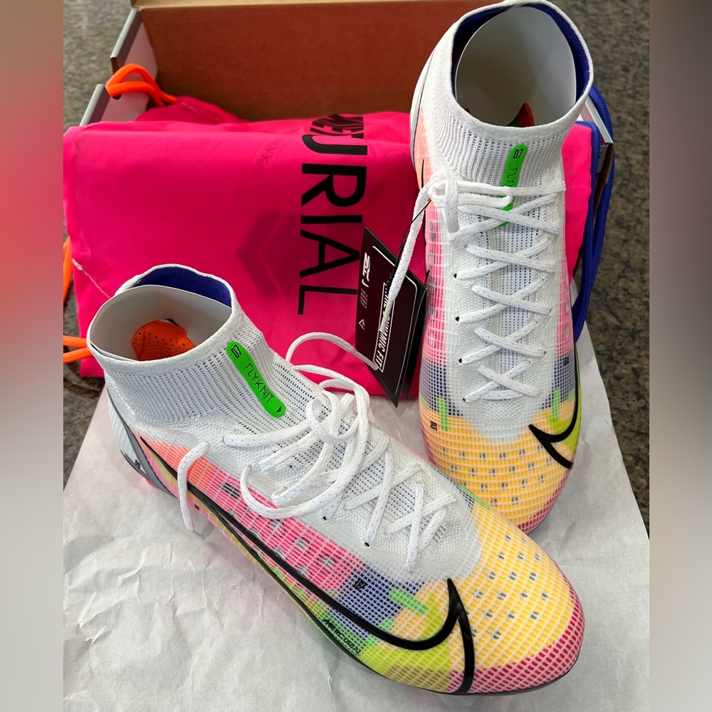 Nike Mercurial Superfly 8 Elite FG 'White Dark Raisin'